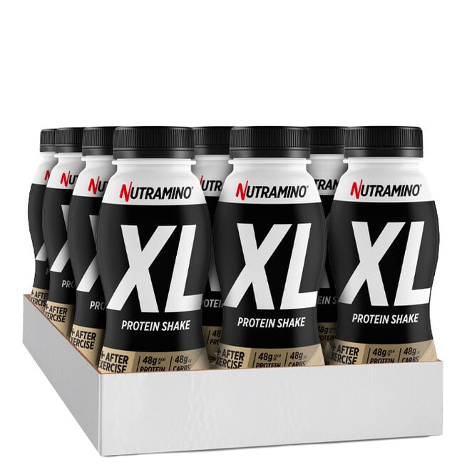 12 x Nutramino Protein XL Shake, 475 ml Vanilla - MyStuff.no