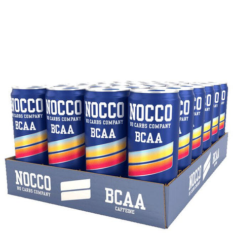 24 x NOCCO BCAA, 330 ml, Sunny Soda, Norge - MyStuff.no