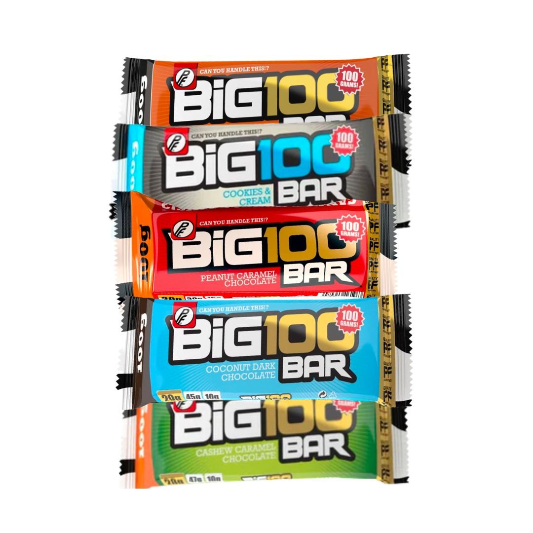 Big 100 Protein Bar 100g - 5 smaker - MyStuff.no