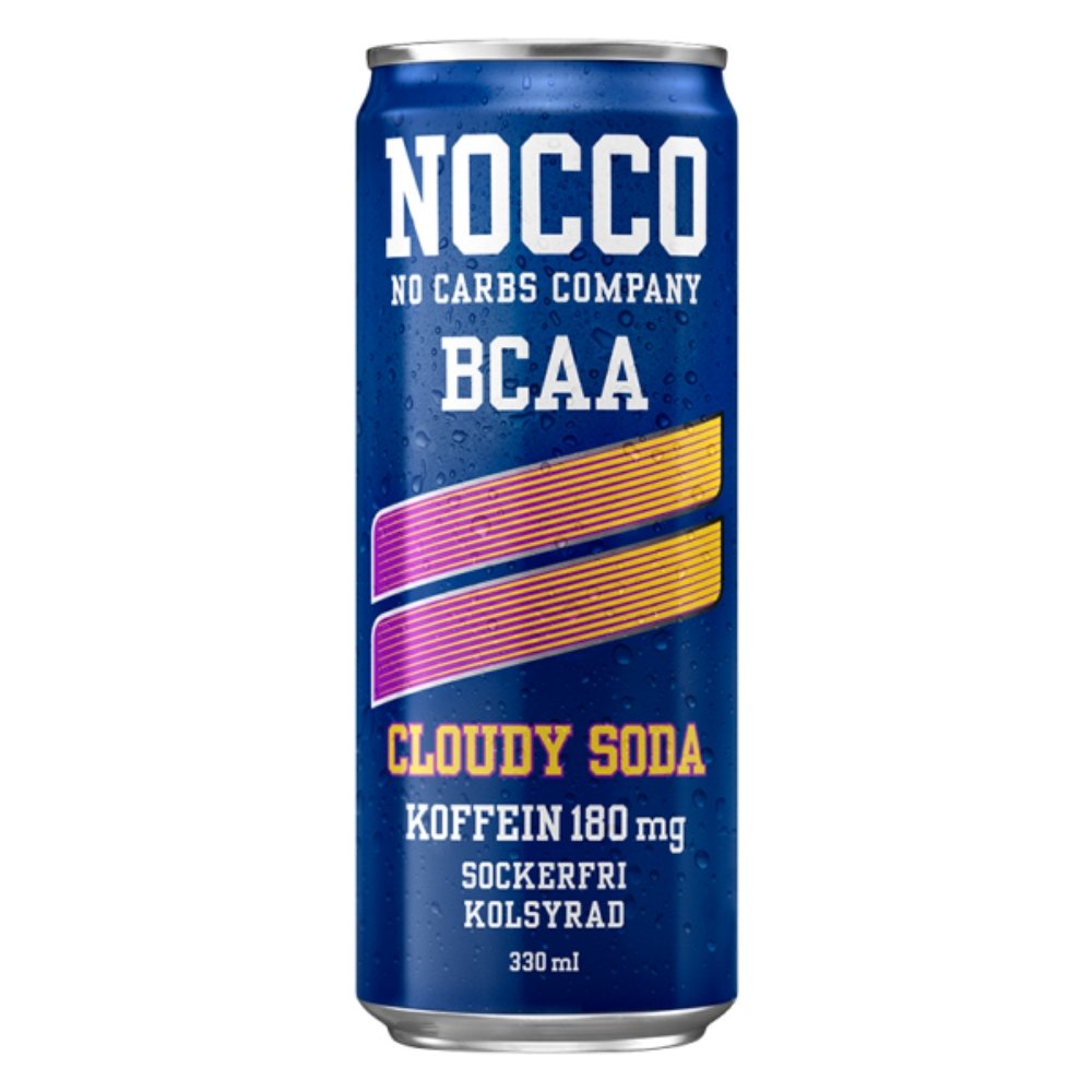 NOCCO BCAA, 330 ml, Cloudy Soda, Norge - MyStuff.no