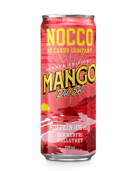 NOCCO BCAA, 330 ml, Mango del Sol - MyStuff.no