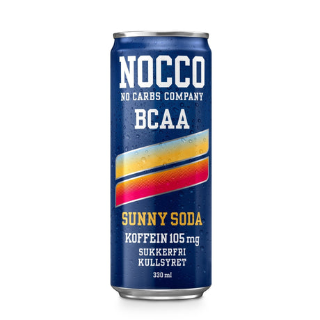 NOCCO BCAA, 330 ml, Sunny Soda, Norge - MyStuff.no