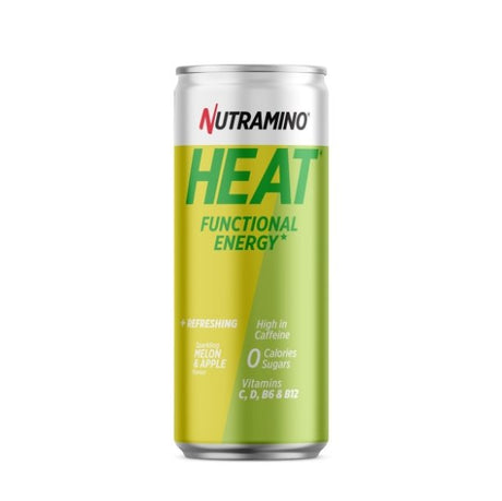 Nutramino HEAT, 330 ml, Apple Melon - MyStuff.no