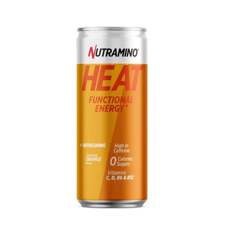 Nutramino HEAT, 330 ml, Orange - MyStuff.no