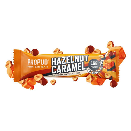 ProPud Protein Bar, 55 g, Hazelnut Caramel - MyStuff.no