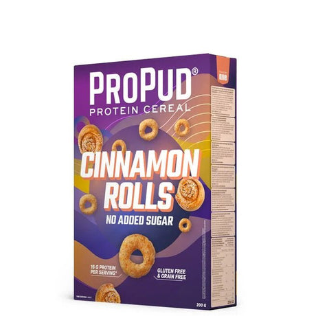 ProPud Protein Cereal, 200 g, Cinnamon Roll - MyStuff.no
