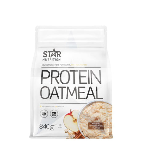 Protein Oatmeal, Apple Pie with Cinnamon, 840g - MyStuff.no
