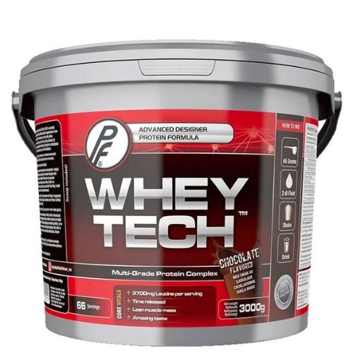 Whey Tech Protein, 3000 g, Sjokolade - MyStuff.no